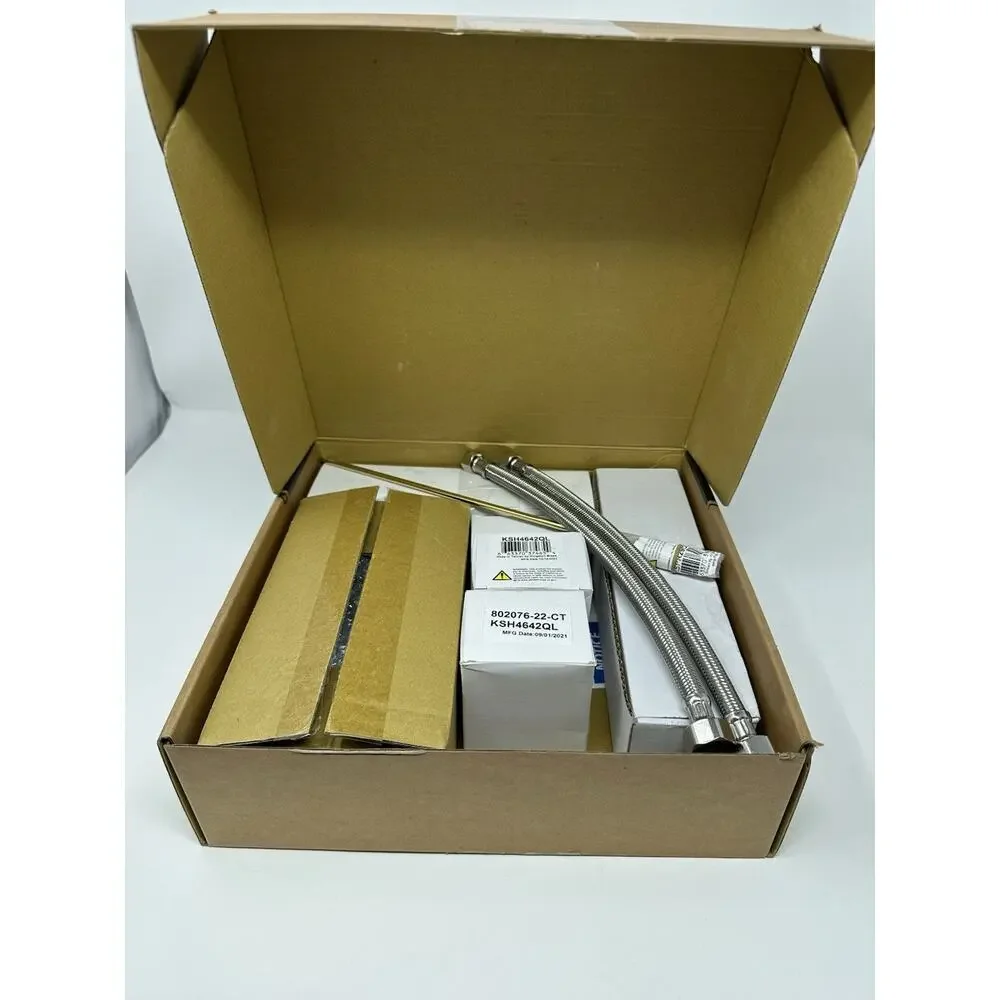 Kingston Brass KS494.QL Milano 1.2 GPM Widespread Bathroom Faucet - Brass